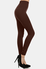Load image into Gallery viewer, Yelete Full Size Seamless Fleece Lined Leggings