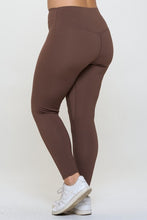 Load image into Gallery viewer, Yelete Full Size Fleece Lined High Waisted Leggings