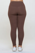 Load image into Gallery viewer, Yelete Full Size Fleece Lined High Waisted Leggings