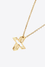 Load image into Gallery viewer, U to Z Letter Pendant Nekclace