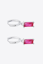 Load image into Gallery viewer, Retro 925 Sterling Silver Cubic Zirconia Drop Earrings