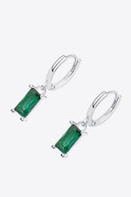 Load image into Gallery viewer, Retro 925 Sterling Silver Cubic Zirconia Drop Earrings