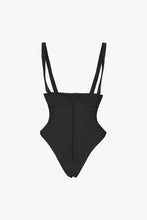 Load image into Gallery viewer, Full Size Adjustable Strap Zip-Up Shaping Bodysuit