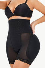 Load image into Gallery viewer, Full Size Lace Trim Pull-On Lifting Shaping Shorts