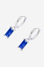 Load image into Gallery viewer, Retro 925 Sterling Silver Cubic Zirconia Drop Earrings