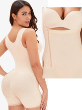 Load image into Gallery viewer, Full Size Side Zip Up Wide Strap Shapewear