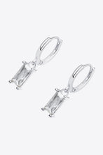 Load image into Gallery viewer, Retro 925 Sterling Silver Cubic Zirconia Drop Earrings