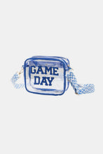 Load image into Gallery viewer, Zenana GAME DAY Stadium Approved Transparent Crossbody Bag
