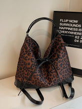 Load image into Gallery viewer, Leopard Dual Purpose Crossbody Bag
