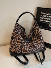 Load image into Gallery viewer, Leopard Dual Purpose Crossbody Bag
