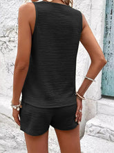 Load image into Gallery viewer, V-Neck Wide Strap Top and Shorts Set
