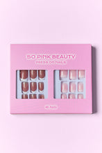 Load image into Gallery viewer, SO PINK BEAUTY Press On Nails 2 Packs
