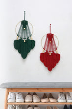 Load image into Gallery viewer, Feather Macrame Wall Hanging Decor
