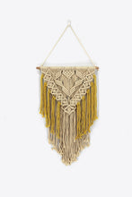 Load image into Gallery viewer, Contrast Fringe Macrame Wall Hanging
