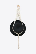 Load image into Gallery viewer, Macrame Hat Hanger
