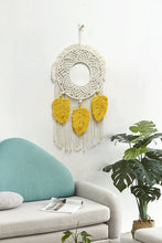 Load image into Gallery viewer, Hand-Woven Fringe Macrame Wall Hanging
