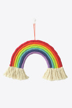 Load image into Gallery viewer, Rainbow Fringe Trim Wall Hanging Decor
