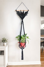 Load image into Gallery viewer, 39.4&quot; Bat Macrame Wall Plant Hanger
