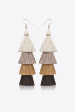 Load image into Gallery viewer, Layered Tassel Earrings
