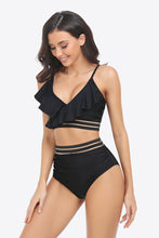 Load image into Gallery viewer, Ruffled Plunge Bikini Set
