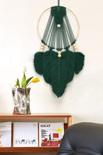 Load image into Gallery viewer, Feather Macrame Wall Hanging Decor
