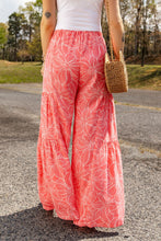 Load image into Gallery viewer, Floral Tiered Wide Leg Pants
