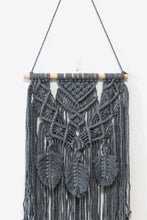 Load image into Gallery viewer, Fully Handmade Fringe Macrame Wall Hanging
