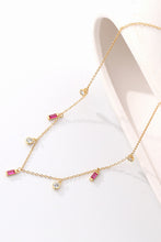 Load image into Gallery viewer, 18K Gold Plated Multi-Charm Chain Necklace
