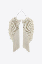 Load image into Gallery viewer, Macrame Angel Wings Wall Hanging
