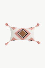 Load image into Gallery viewer, Geometric Graphic Tassel Decorative Throw Pillow Case
