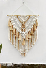 Load image into Gallery viewer, Two-Tone Macrame Wall Hanging
