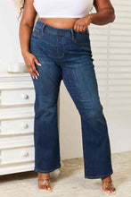 Load image into Gallery viewer, Judy Blue Full Size Elastic Waistband Slim Bootcut Jeans
