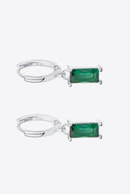 Load image into Gallery viewer, Retro 925 Sterling Silver Cubic Zirconia Drop Earrings
