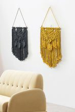 Load image into Gallery viewer, Fully Handmade Fringe Macrame Wall Hanging
