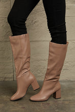 Load image into Gallery viewer, East Lion Corp Block Heel Knee High Boots
