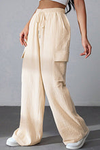 Load image into Gallery viewer, Drawstring Pocketed Wide Leg Pants
