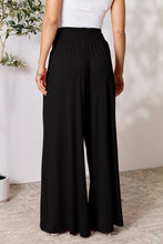 Load image into Gallery viewer, Double Take Full Size Smocked Wide Waistband Wide Leg Pants
