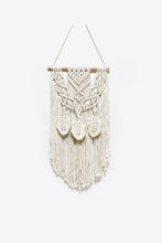 Load image into Gallery viewer, Fully Handmade Fringe Macrame Wall Hanging
