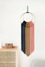 Load image into Gallery viewer, Hoop Fringe Macrame Wall Hanging
