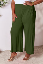 Load image into Gallery viewer, Double Take Full Size Smocked Wide Waistband Wide Leg Pants
