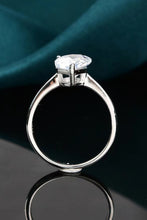 Load image into Gallery viewer, Classic Teardrop Moissanite Ring
